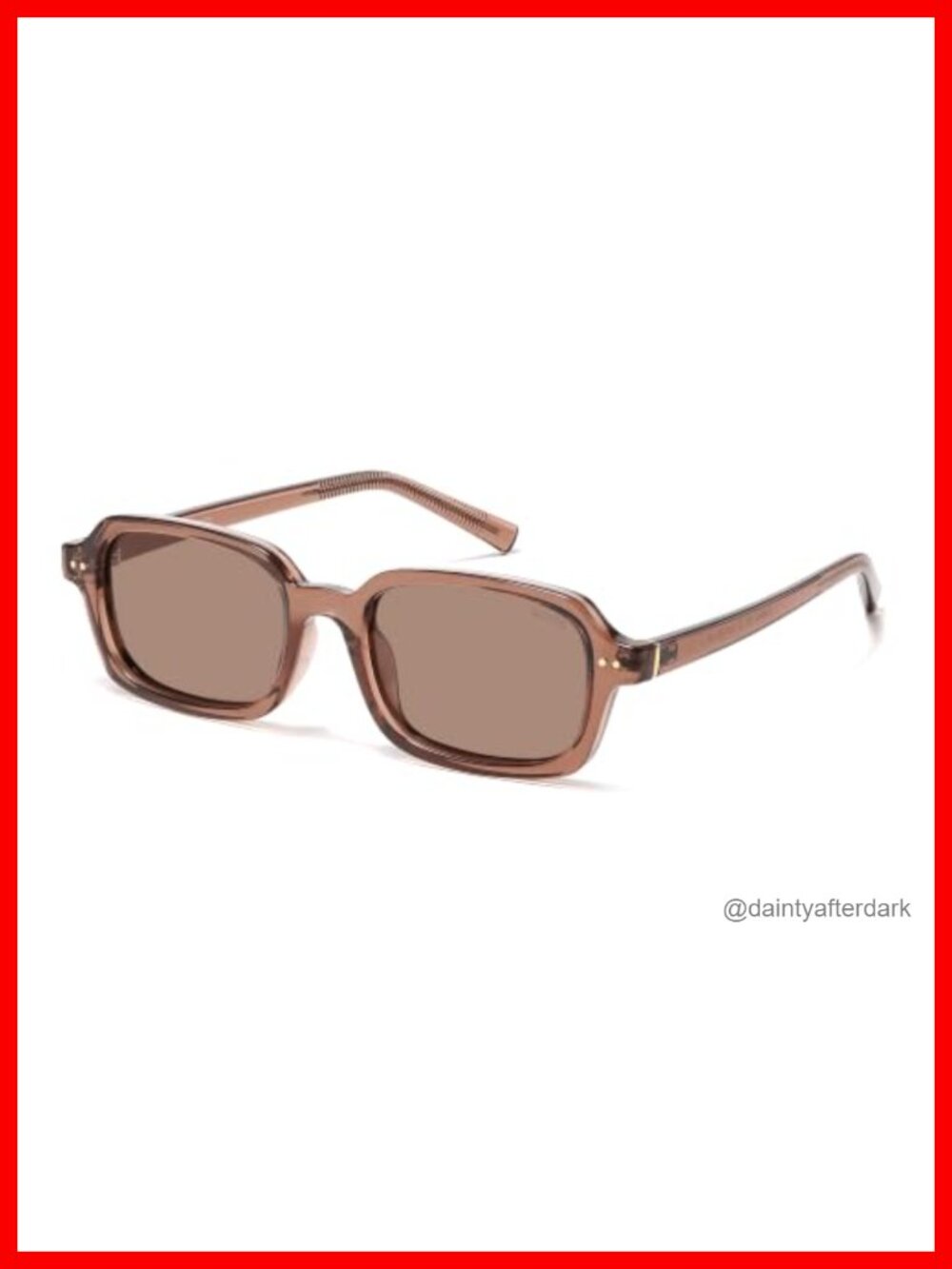 SOJOS TR90 Rectangle Polarized Sunglasses UV400 Lightweight